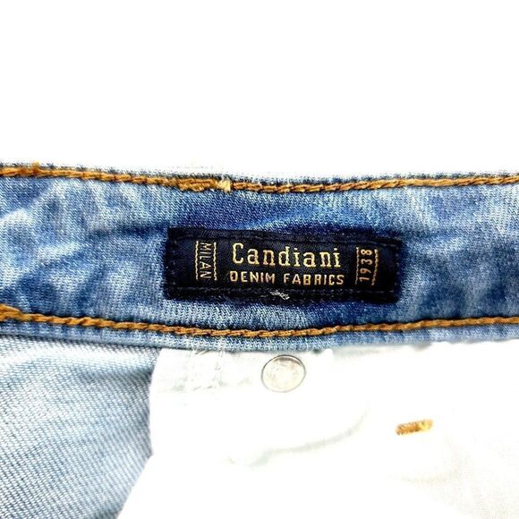 Universal Thread Goods Co. Blue Jeans 6/28R Candiani Denim High Rise Skinny Fact - Picture 7 of 13